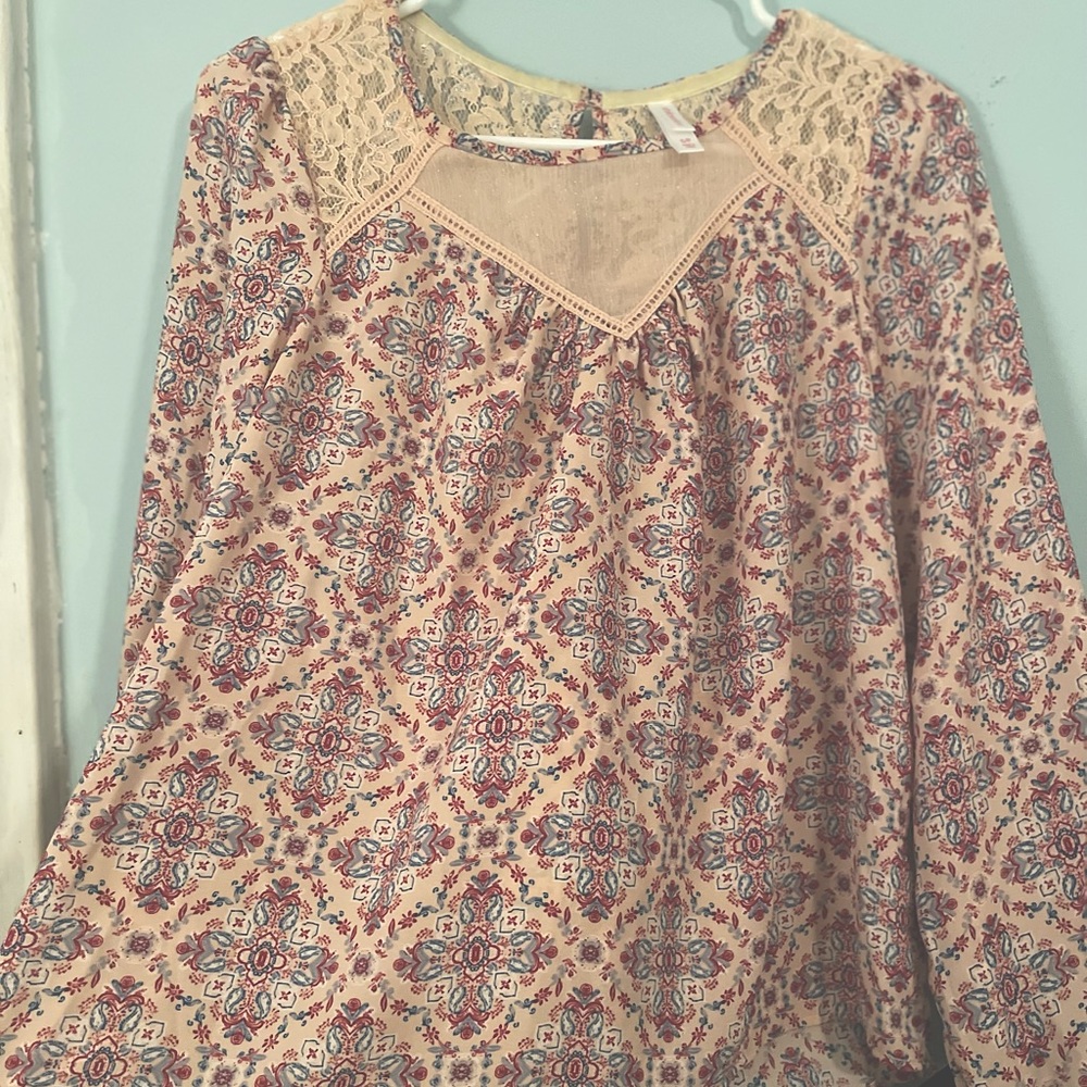 Patterned Blouse